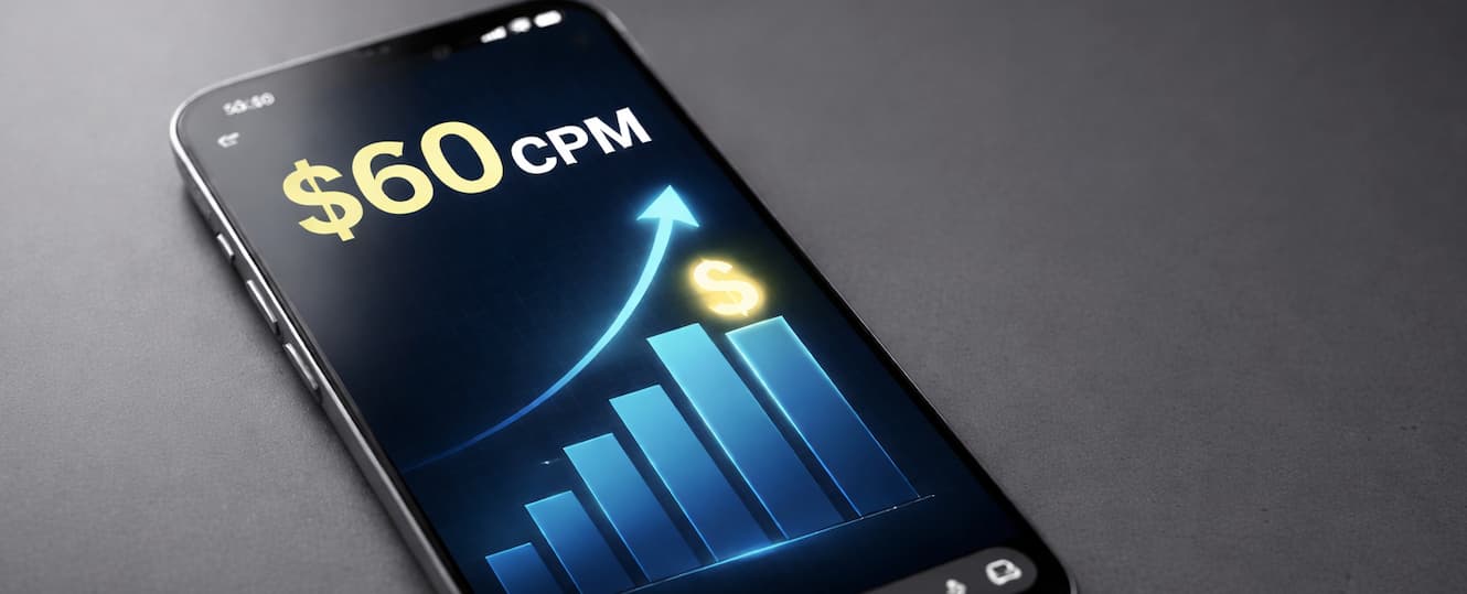 ChatGPT annonser $60 CPM